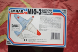 EMHAR EM2001 MiG-3 Mikoyan Gurevich