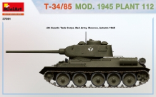 Mini Art 37091 T-34/85 MOD.1945 PLANT 112