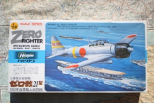 Hasegawa A3 Mitsubishi A6M2 ZERO Fighter