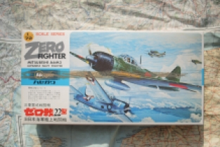 Hasegawa A4 Mitsubishi A6M3 ZERO Japanese Navy Fighter