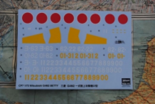 Hasegawa 51207 / CP7 Mitsubishi G4M2 'Attack Bomber' Betty Model 22