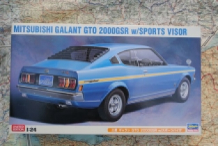 Hasegawa 20408 MITSUBISHI GALANT GTO 2000GSR with SPORTS VISOR