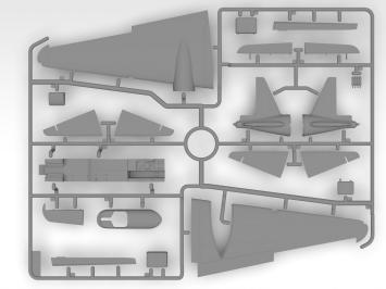 ICM 72205 Mitsubishi Ki-21-Ia 'Sally' Japanese Heavy Bomber