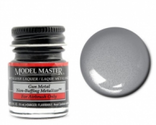 Model Master 1423 GUN METAL Non Buff Metalizer