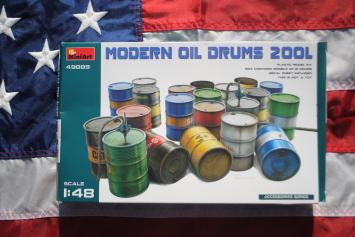 MiniArt 49009 Modern Oil Drums 200l