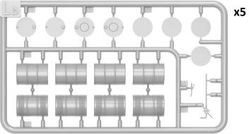 MiniArt 49009 Modern Oil Drums 200l