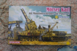 Dragon 14135 Mörser Karl mit Munitionsschlepper auf Panzer IV