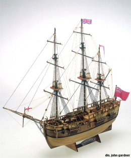 73MV47  H.M.S. Endeavour  1:100