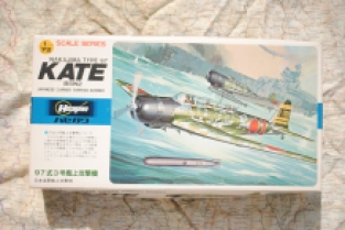 Hasegawa B4 Nakajima Type 97 KATE B5N2 Japanese Carrier Torpedo Bomber