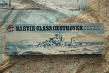 Airfix 02205-9 Narvik Class German Destroyer