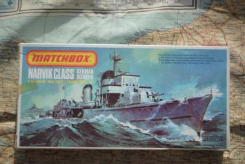 Matchbox PK-62 Narvik Class German Destroyer