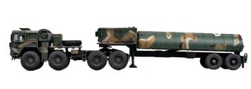 Modelcollect UA72096 NATO M1014 MAN Tractor & BGM-109G Ground Launched Cruise Missile