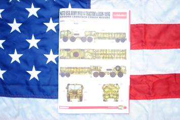 Modelcollect UA72096 NATO M1014 MAN Tractor & BGM-109G Ground Launched Cruise Missile