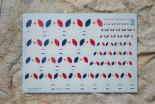 Dutch Decals 72029 Dutch military roundels post-war 2.9-37.5mm