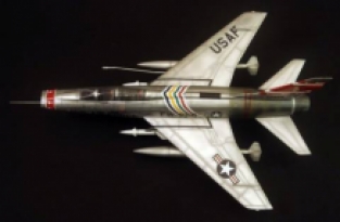AMT ERTL 8892 North American F-100F SUPERSABRE