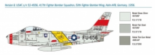 Italeri 1426 North American F-86F Sabre 'MiG killer'