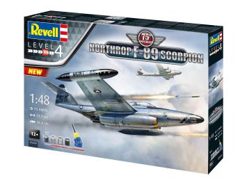 Revell 05650 Northrop F-89 Scorpion 50th Anniversary Gift Set