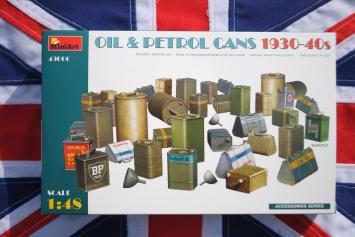MiniArt 49006 OIL & PETROL CANS 1930-40's