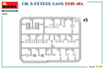 MiniArt 49006 OIL & PETROL CANS 1930-40's