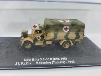 Atlas BN85 Opel Blitz 3.6-36 S 'Kfz.305' 21st Panzer Division 'Medenine (Tunisia) - 1943'