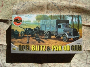 Airfix A02315 OPEL BLITZ and PAK 40 GUN