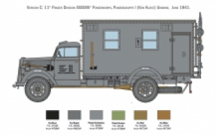 Italeri 6575 Opel Blitz Radio Truck