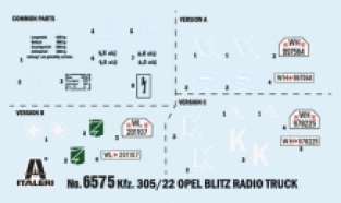 Italeri 6575 Opel Blitz Radio Truck