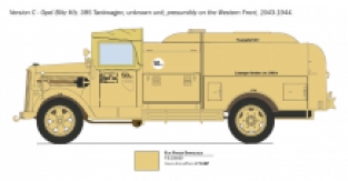 Italeri 2808 Opel Blitz Sd.Kfz.385 Tankwagen