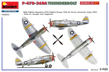 MiniArt 48003 P-47D-26RA Thunderbolt Advanced Kit
