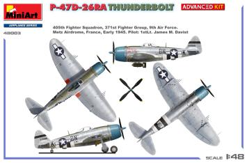 MiniArt 48003 P-47D-26RA Thunderbolt Advanced Kit