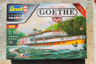 Revell 05232 Paddle Steamer GOETHE Rheindampfer