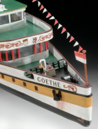 Revell 05232 Paddle Steamer GOETHE Rheindampfer