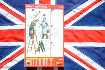 MiniArt 38094 Paint Workers with accessories