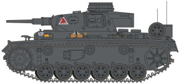 Airfix A1378 Panzer III Ausf J