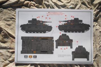 Airfix A1378 Panzer III Ausf J