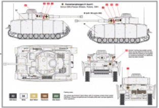 Airfix A1351 PANZER IV Ausf.H 