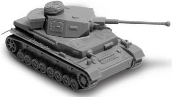 Zvezda 6251 Panzerkampfwagen IV / Panzer IV Ausf.F2 German Medium Tank