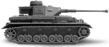 Zvezda 6251 Panzerkampfwagen IV / Panzer IV Ausf.F2 German Medium Tank