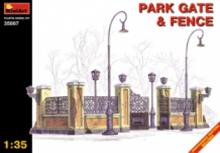 Mini Art 35007 Park Gate & Fence