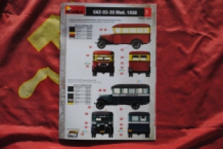 Mini Art 38005 PASSENGER BUS GAZ-03-30