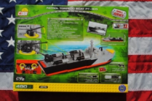 COBI 2376 PATROL TORPEDO BOAT PT-305