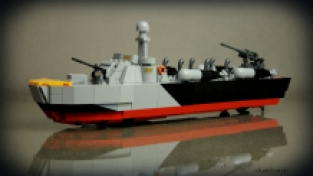 COBI 2376 PATROL TORPEDO BOAT PT-305