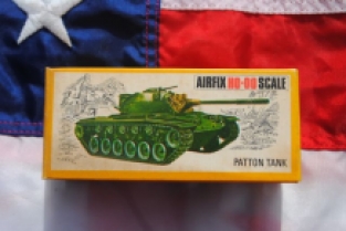 Airfix HO-00 Scale 1653 PATTON TANK