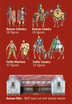 Italeri 6115 PAX ROMANA Struggle At The Roman Villa