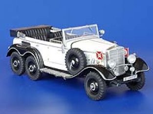 PLM164  Sd.Kfz.21 Mercedes G4 KOMMANDEURSWAGEN