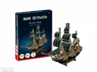 Revell 00115 Pirate Ship 3D Puzzle