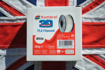 Humbrol AG9173 PLA Filament 'Blanc'