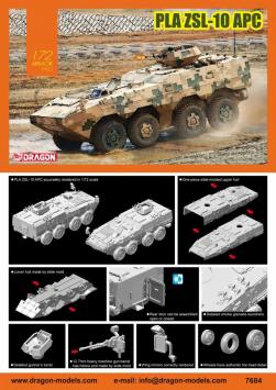 Dragon 7684 PLA ZSL-10 APC