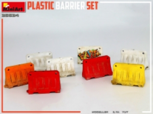 Mini Art 35634 Plastic Barrier Set