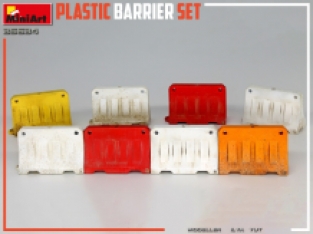 Mini Art 35634 Plastic Barrier Set